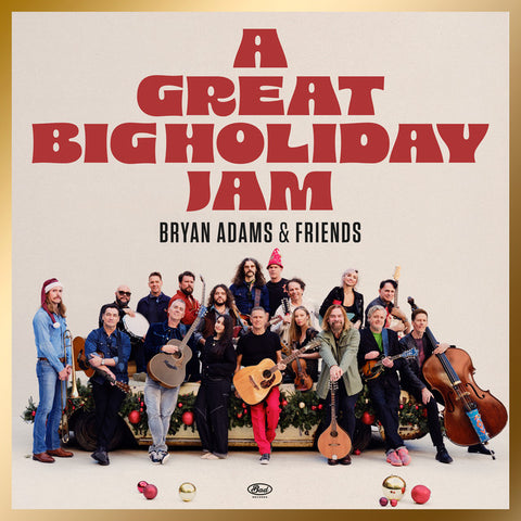 Bryan Adams - A Great Big Holiday Jam 11 x 17 inch. Album Cover Poster