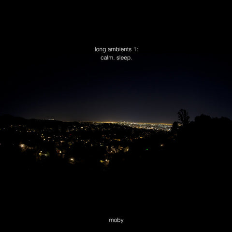 Moby - Long Ambients 1: Calm. Sleep 11 x 17 inch. Album Cover Poster