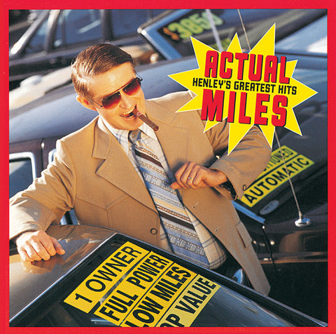 Don Henley - Actual Miles: Henley's Greatest Hits 24 x 36 inch. Album Cover Poster