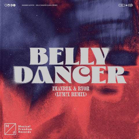 Imanbek - Belly Dancer (LUM!X Remix) 11 x 17 inch. Album Cover Poster