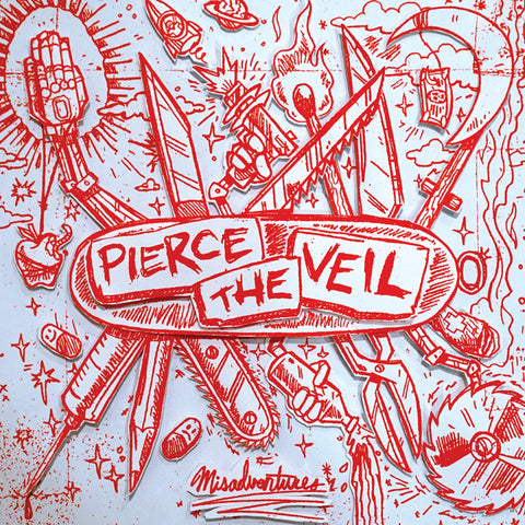 Pierce The Veil - Misadventures 11 x 17 inch. Album Cover Poster