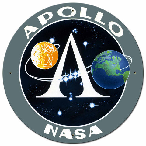 Apollo-11-50th-Anniversary-Apollo-Insignia-Black-Large-Metal-Sign-Vintage-Sign-Metal-Sign
