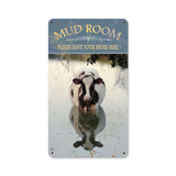 Mud Room Vintage Sign Metal Sign