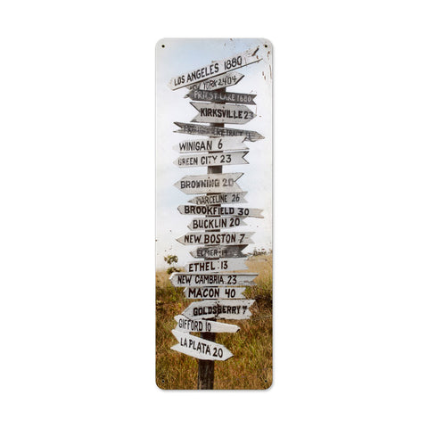 AIF065 Metal Sign