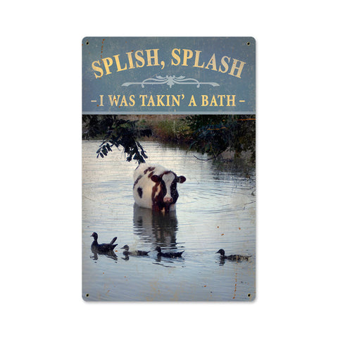 Splish-Splash-Vintage-Sign-Metal-Sign