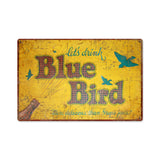 Blue-Bird-Drink-Metal-Sign