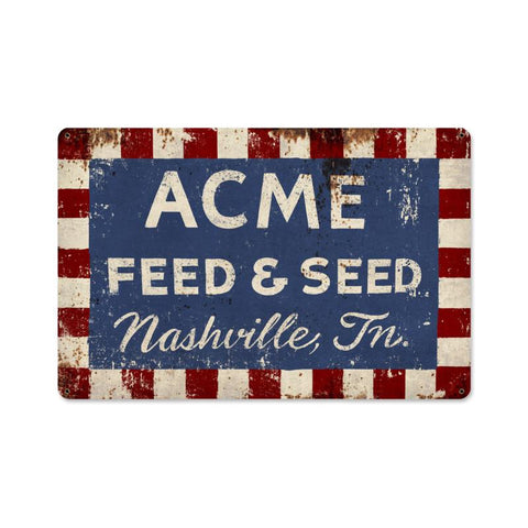 AIF141 Metal Sign