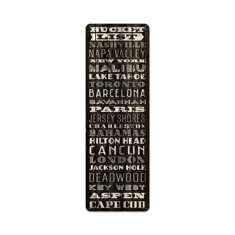 AIF143 Metal Sign