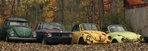 Three-Bugs-and-A-Beemer-Vintage-Sign-Metal-Sign