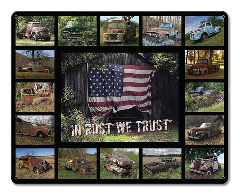 Rusty-Cars-Metal-Sign
