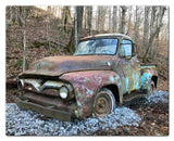1954 Ford Pickup Metal Sign