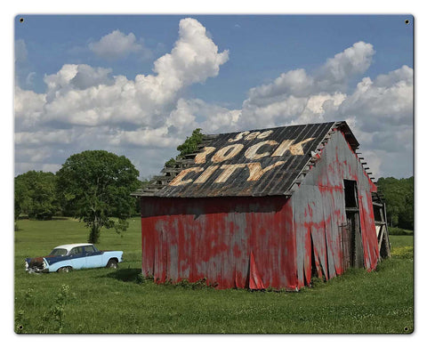 Rock City Metal Sign