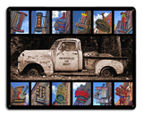 NOB With Signs Metal Sign