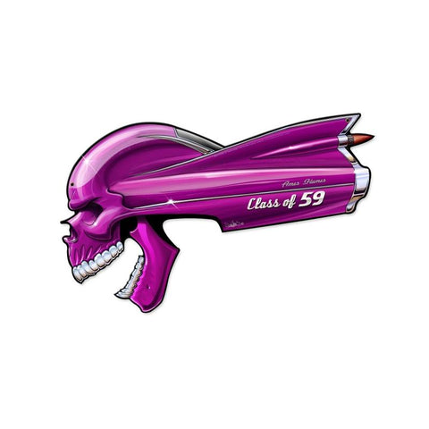 Cadilac-Caddy-Class-Of-'59-Vintage-Sign-Metal-Sign