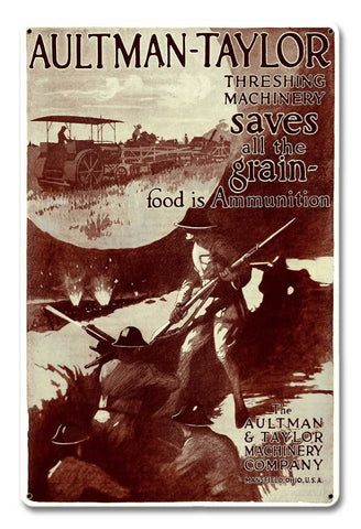 Aultman-Taylor-Tractor-Vintage-Sign-Metal-Sign