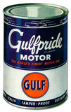 Gulf Motor Oil Vintage Sign Metal Sign