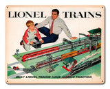 Lionel Trains Vintage Sign Metal Sign