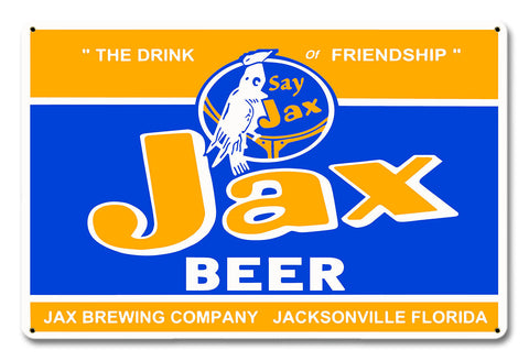 Jax-Beer-Metal-Sign