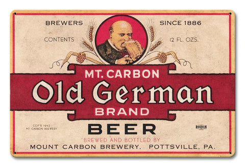 Mt.-Carbon-Old-German-Beer-Metal-Sign