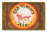 Old Timers Ale Metal Sign