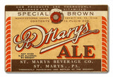 St. Mary's Ale Metal Sign