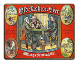 Old Fashion Beer Metal Sign