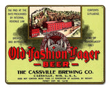 Old Fashion Lager Metal Sign