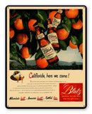 Rick Blatz Beer 2 Metal Sign