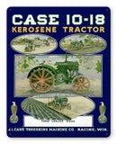 Case Kerosene Tractor Metal Sign