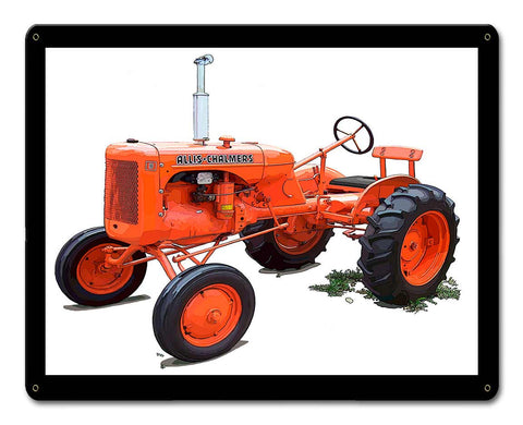 Allis Chalmers D19 Metal Sign