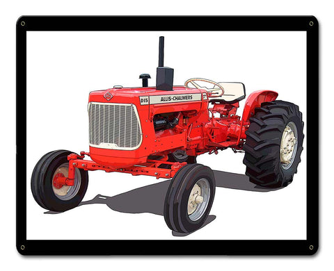 Allis Chalmers D15 Metal Sign