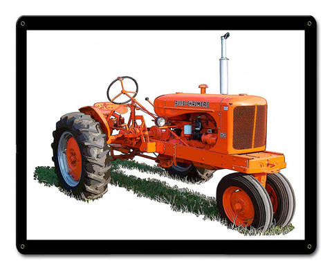 Allis Chalmers WC Metal Sign