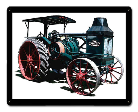 Advance Rumely Oil Pull Tractor Metal Sign