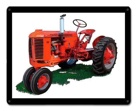 Case Model VAC Metal Sign