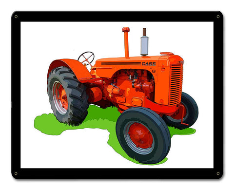 Case Model LA Metal Sign