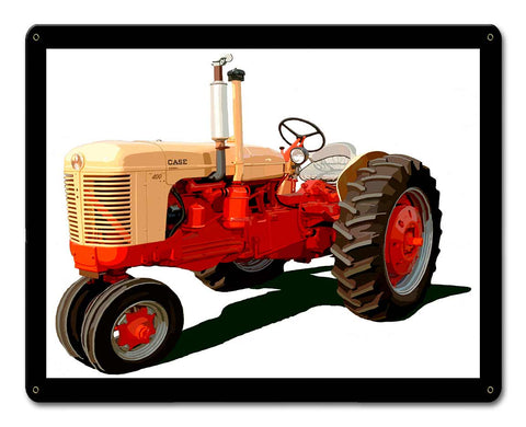 Case Model 400 Metal Sign