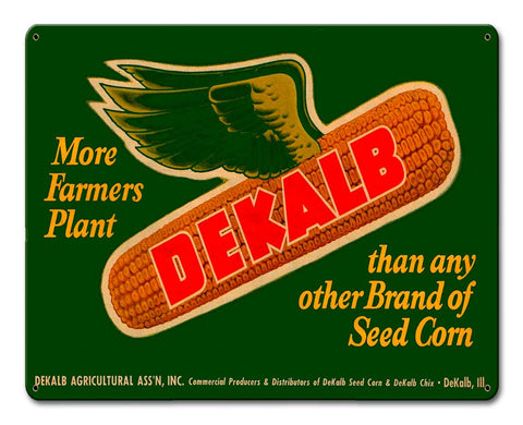 Dekalb Metal Sign
