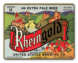Rheingold Extra Pale Metal Sign