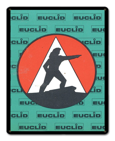 EUCLID Metal Sign