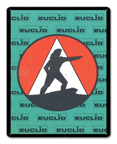 EUCLID Metal Sign