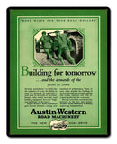 Austin Western Metal Sign