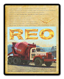 REO Truck 4 Metal Sign