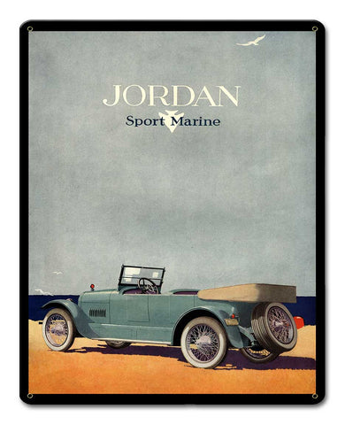 Jordan Sport Marine 1917 Metal Sign