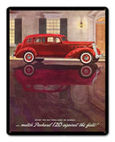Packard Red 1936 Metal Sign