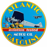 Atlantic Gas Metal Sign
