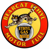 Bearcat Ethyl Metal Sign
