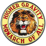 Gilmore Lion Metal Sign