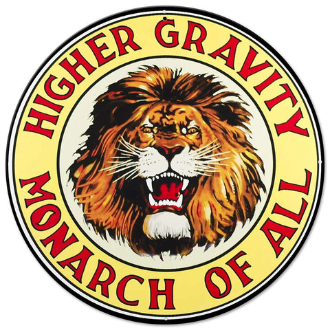 Gilmore Lion Metal Sign