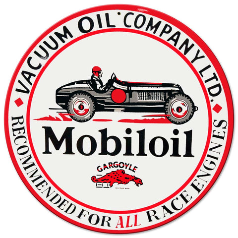 Mobil Oil Metal Sign