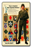 Army Day 12 x 18 Satin Metal Sign